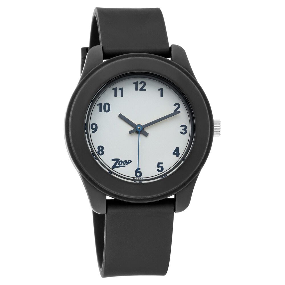 [26019pp05] Zoop By Titan Quartz Analog White Dial PU Strap Watch for Kids