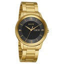 Sonata Quartz Analog with Day and Date Grey Dial Stainless Steel Strap Watch for Men