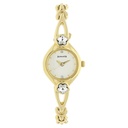 Sonata Quartz Analog Champagne Dial Metal Strap Watch for Women