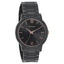 Sonata Beyond Gold Quartz Analog Black Dial Metal Strap Watch for Men
