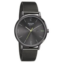 Sonata Quartz Analog with Date Grey Dial Stainless Steel Strap Watch for Men