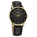 Sonata Wedding Quartz Analog Black Dial Leather Strap Watch For Men
