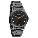Sonata Women of Steel Black Dial Stainless Steel Strap Watch for Women