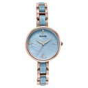 Sonata Wedding Edit Quartz Analog Blue Dial Stainless Steel With Acetate Strap Watch For Women