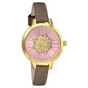 Sonata Unveil Quartz Multifunction Leather Strap Watch for Women