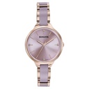 Sonata Wedding Edit Quartz Analog Pink Dial Stainless Steel With Acetate Strap Watch For Women