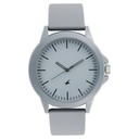 Fastrack The Minimalists Quartz Analog Grey Dial Silicone Strap Unisex Watch