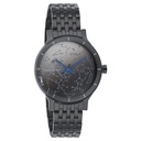 Fastrack Space Rover Quartz Analog Black Dial Stainless Steel Strap Watch for Girls