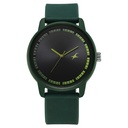Fastrack Tees Urbanique Quartz Analog Black Dial Silicone Strap watch For Guys