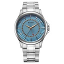 Titan Karishma Quartz Analog with Date Blue Dial Stainless Steel Strap Watch For Men