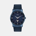 Timex Trendline Men Quartz Blue Dial Analog Stainless Steel Watch TW000R460
