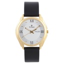 Titan Quartz Analog with Day and Date Silver Dial Leather Strap Watch for Men