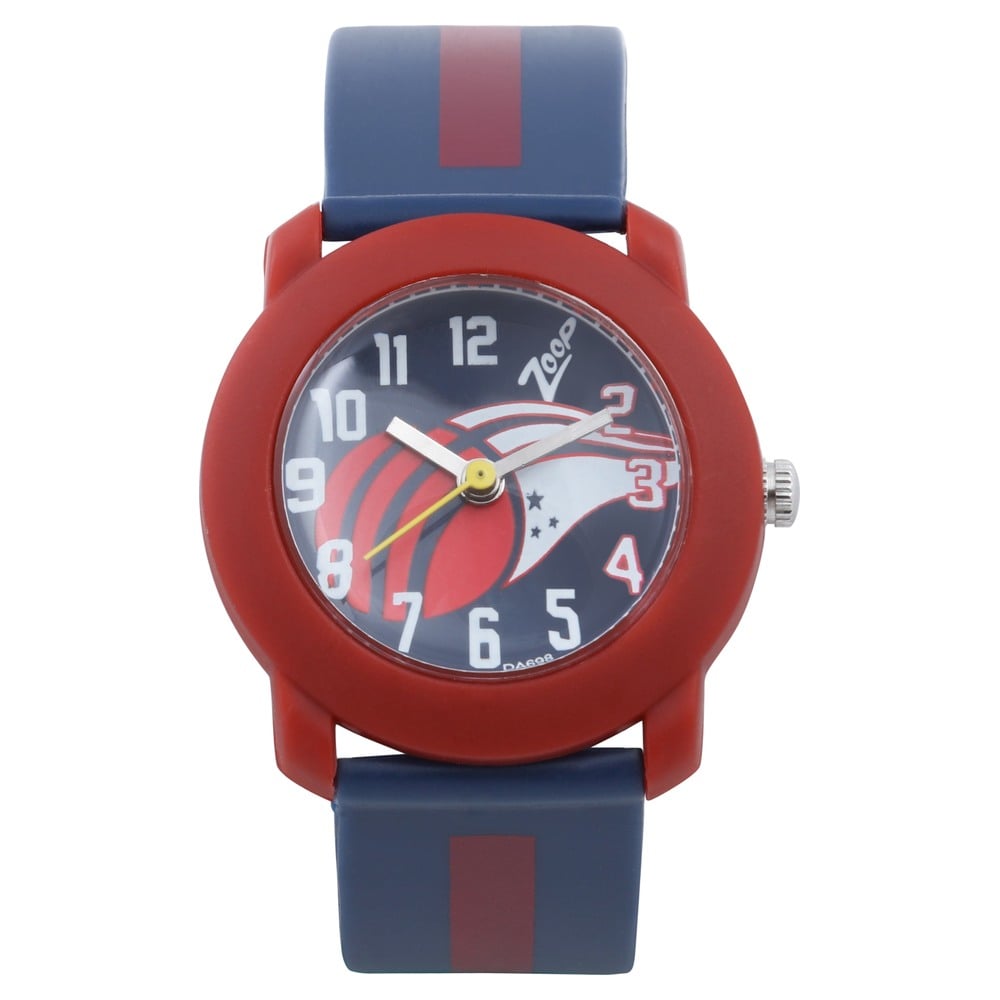 [c3025pp16] Zoop Analog Watch with Blue Dial & Blue Strap for Boys Girls Kids, from House of Titan