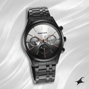 Fastrack Opulence Quartz Multifunction Multicoloured Dial Stainless Steel Strap Watch for Guys