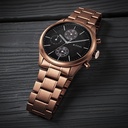 Titan Neo Splash Quartz Multifunction Black Dial Stainless Steel Strap Watch for Men