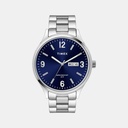 Timex Trendline Men Quartz Blue Dial Analog Stainless Steel Watch TWEG18420