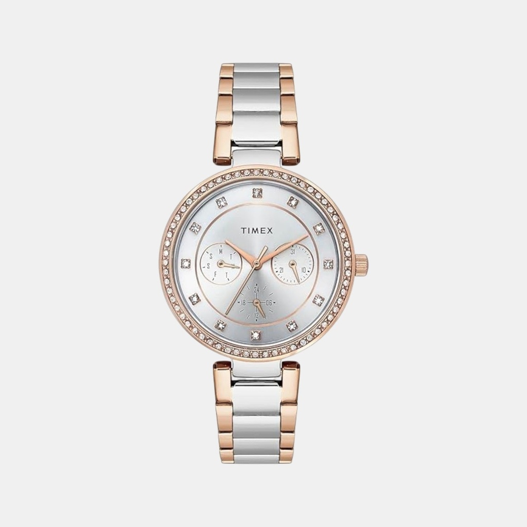 Timex Trendline Women Quartz Dial Analog Stainless Steel Watch TWEL18723
