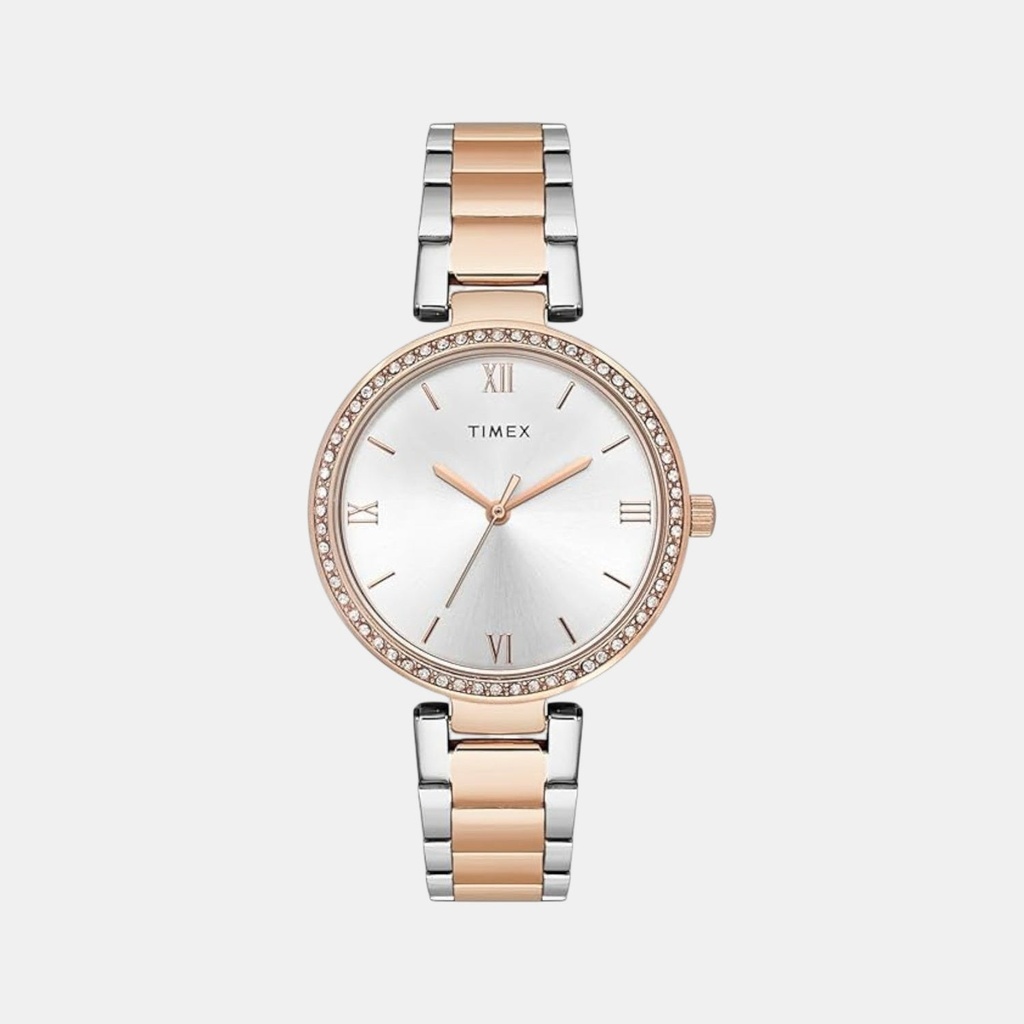 Timex Trendline Women Quartz Dial Analog Stainless Steel Watch TWEL18714