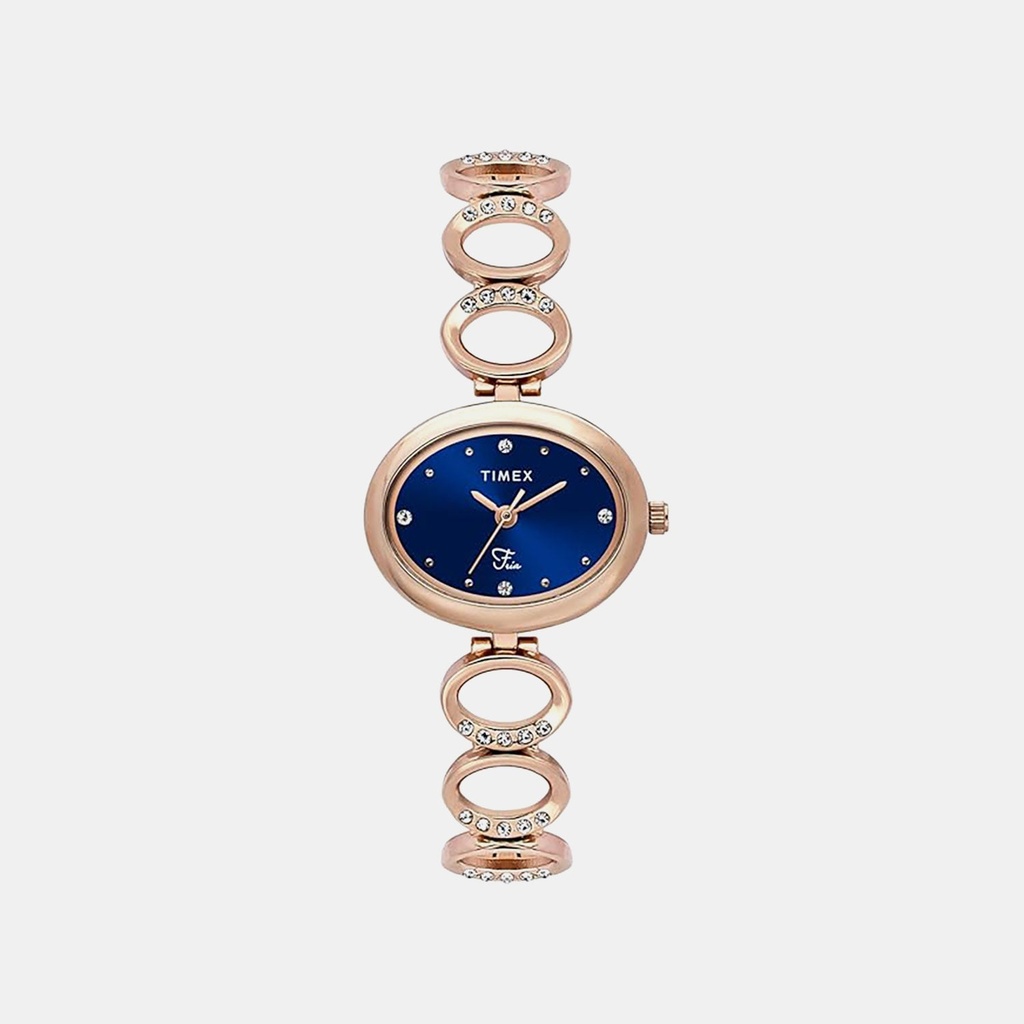 Timex Fria Women Quartz Dial Analog Brass Watch TWEL24003