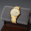 Titan Lagan Yellow Dial Analog with Day and Date Metal Strap Watch for Men