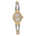 Titan Quartz Analog Silver Dial Two Toned Stainless Steel Strap Watch For Women
