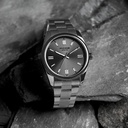 Sonata Poze Quartz Analog Grey Dial Grey Stainless Steel Strap Watch For Men