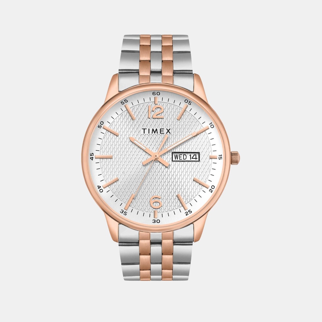 Timex Trendline Men Quartz Dial Analog Stainless Steel Watch TWTG12111