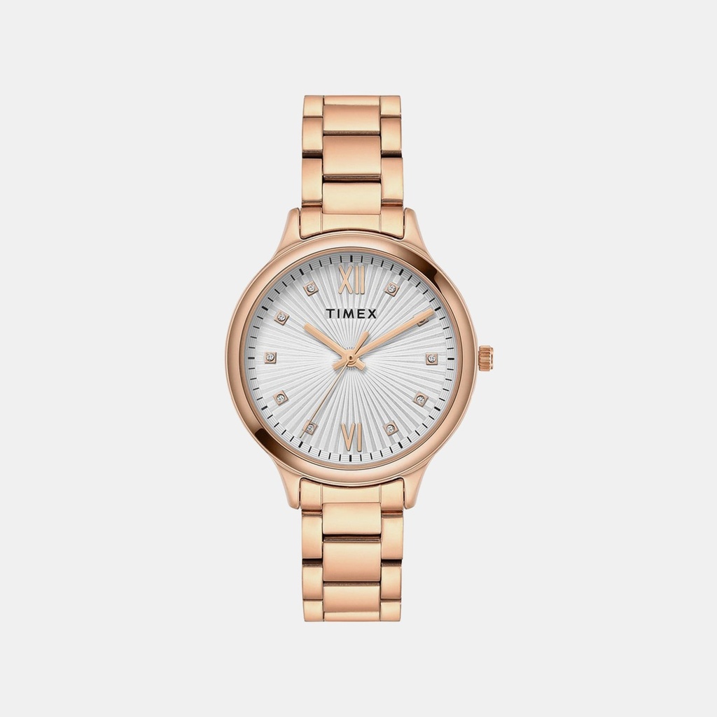 Timex Trendline Women Quartz Dial Analog Stainless Steel Watch TWTL12116