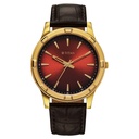 Titan Karishma Festive Analog with Mahogany Brown Dial Brown Leather Strap Watch for Men