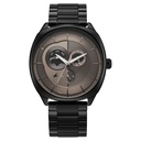 Fastrack Tik Tok Quartz Multifunction Brown Dial Stainless Steel Strap Watch For Guys