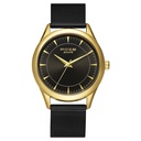 Poze by Sonata Quartz Analog Black Dial Stainless Steel Strap Watch for Men
