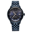 Titan Weekender 60 Hours Power Reserve Concealed Automatic Analog Blue Dial Blue Stainless Steel Strap Watch for Men