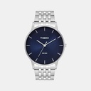 Timex Trendline Men Quartz Blue Dial Analog Stainless Steel Watch TWTG12001