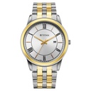 Titan Karishma Festive Analog with Silver Dial Dual Tone Stainless Steel Strap Watch for Men