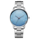 Fastrack Stunners Quartz Analog Blue Dial Silver Stainless Steel Strap Watch For Guys