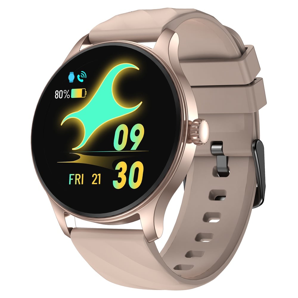 [38088PP10K] Fastrack Jupiter R1 With 3.50 cm, BT Calling, 100+ Sports Mode, IP68, Calculator, AI Voice Assistant, Fashion Smartwatch