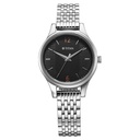 Titan Karishma Quartz Analog Black Dial Silver Stainless Steel Strap Watch For Women