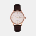 Timex Trendline Men Quartz Dial Analog Leather Watch TWEG18402