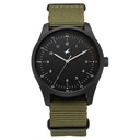 Fastrack Stunners Quartz Analog Black Dial Green Nylon Strap Watch For Guys