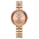 Titan Raga Contempore Quartz Analog Rose Gold Dial Rose Gold Metal Strap Watch For Women
