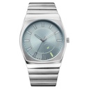 Fastrack Stunners Quartz Analog Green Dial Silver Stainless Steel Strap Watch For Guys