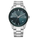 Fastrack Stunners Quartz Analog Teal Dial Silver Stainless Steel Strap Watch For Guys