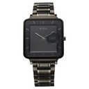 Titan Edge Quad Quartz Analog Blue Dial With Grey Stainless Steel Strap Watch For Men