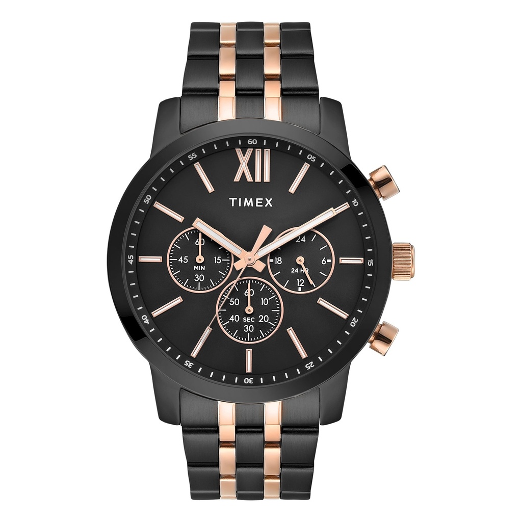 Timex Trendline Round 45mm Black Dial Analog Men Watch - TWEG32202