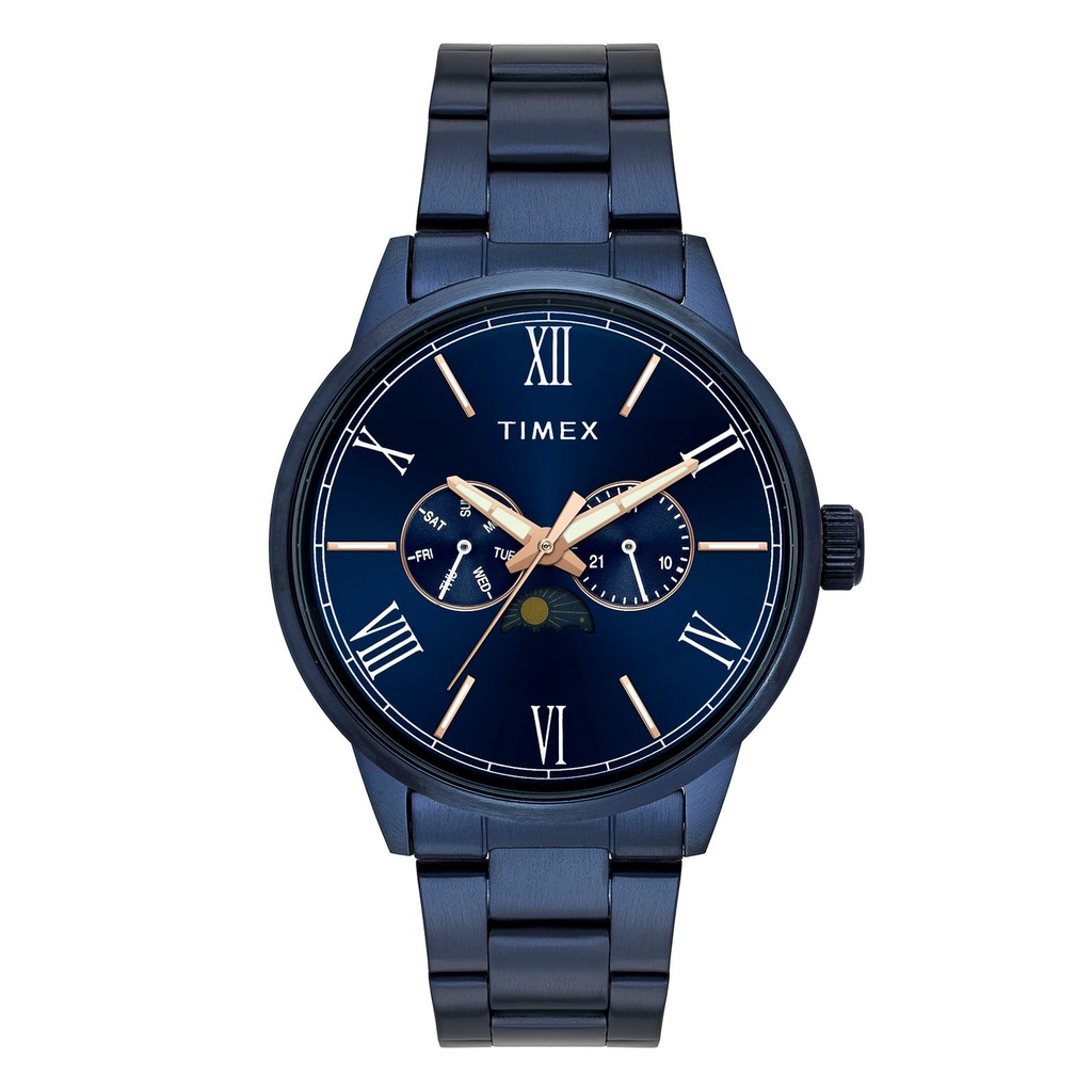 TIMEX Blue Round Dial Analog Men's Watch - TWEG19946