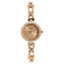 Titan Raga Beige Dial Women Watch With Metal Strap