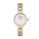 Logues Quartz Analogue Silver Dial Steel Metal Strap Watch For Women