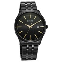 Sonata Eternia Quartz Analog with Date Black Dial Metal Strap Watch For Men