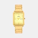 Classics Men Quartz Gold Dial Analog Stainless Steel Watch TW000W910
