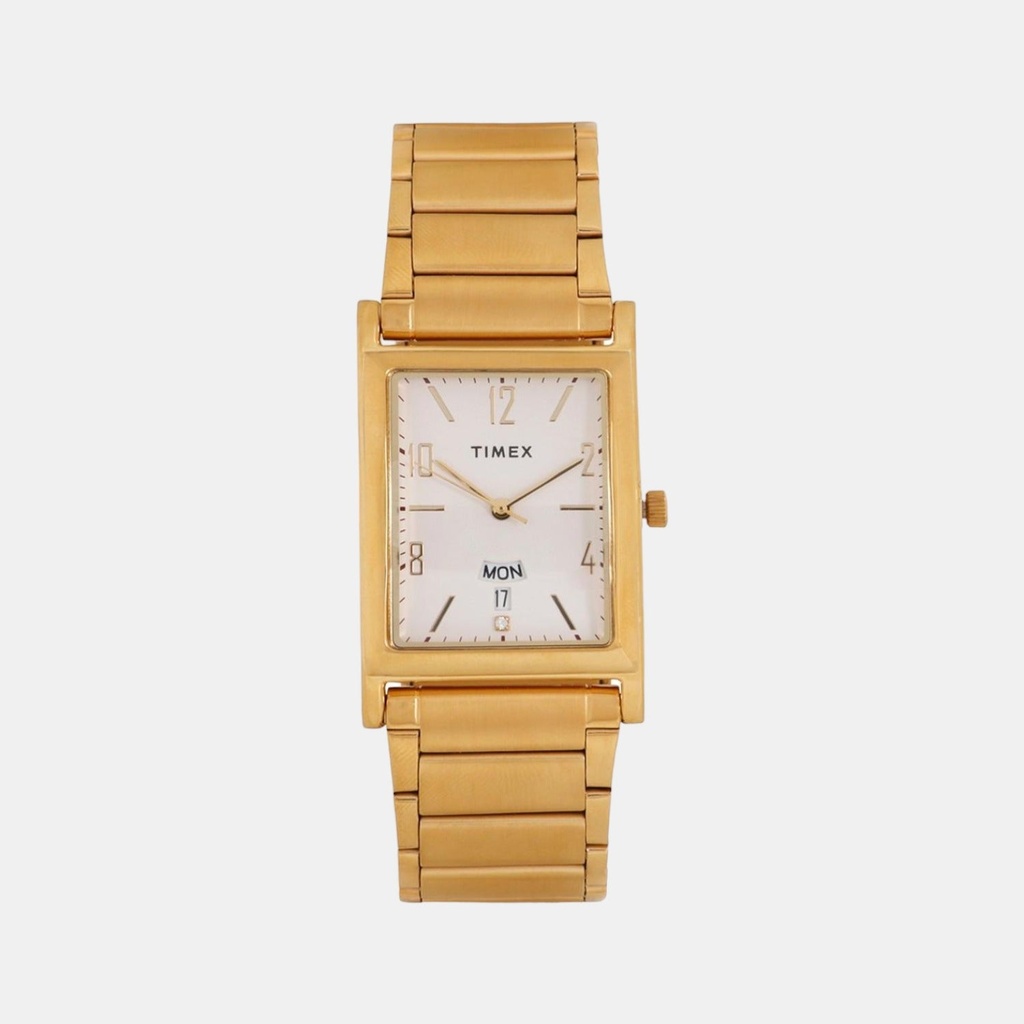 [TW000L517] Timex Trendline Men Quartz White Dial Analog Stainless Steel Watch TW000L517